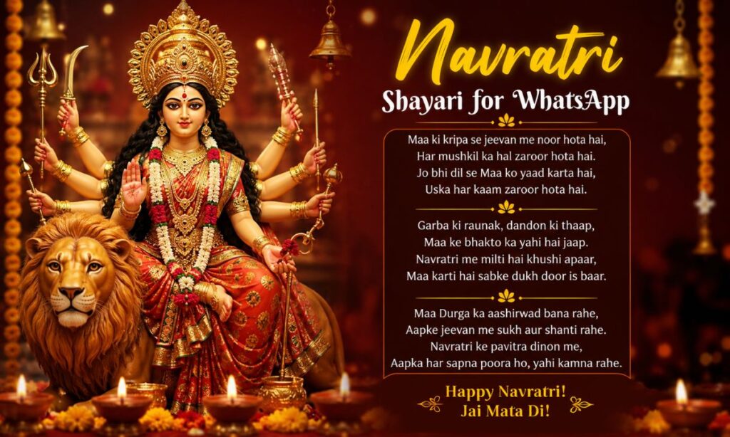 Navratri shayari for whatsapp