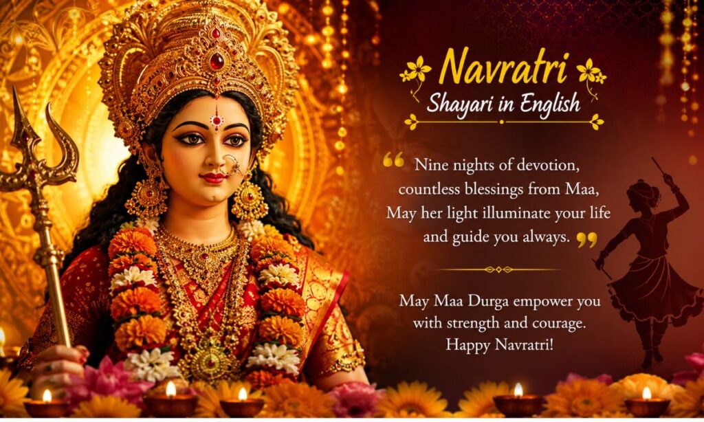 Navratri shayari in english