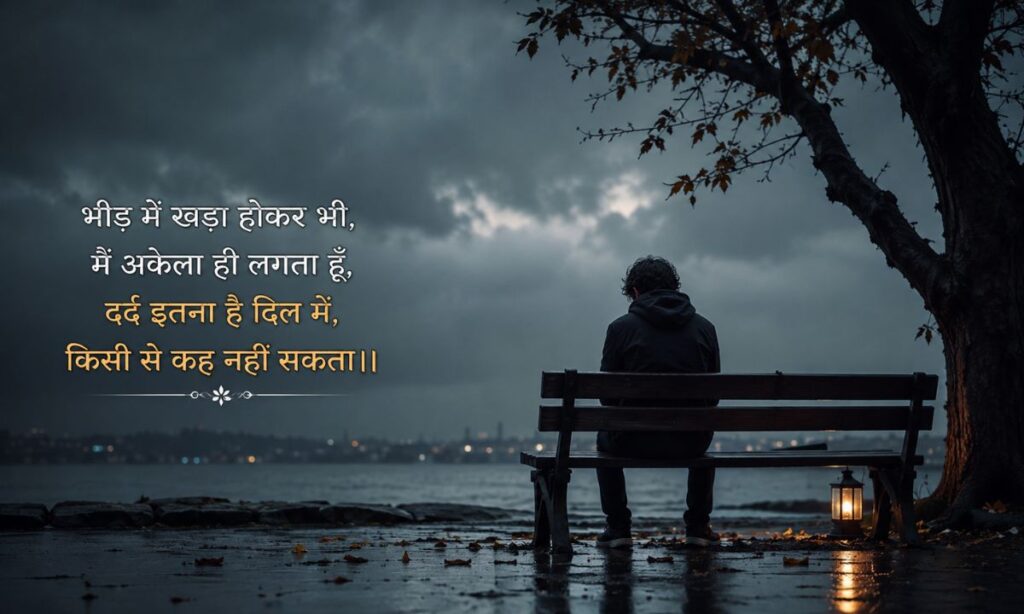 Painful Alone Sad Shayari in Hindi