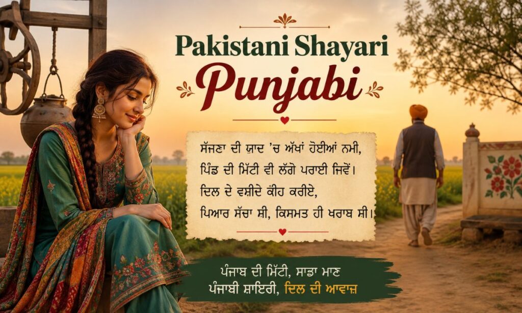 Pakistani Shayari Punjabi