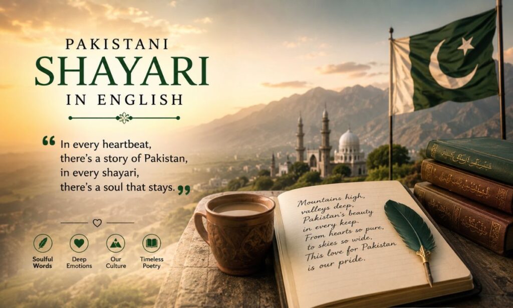 Pakistani shayari in english