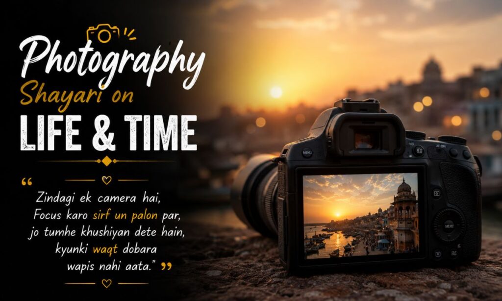 Photography Shayari on Life and Time