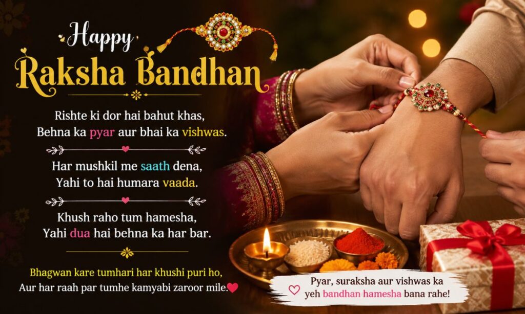 Raksha Bandhan Shayari