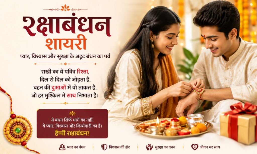 Raksha Bandhan Shayari in Hindi