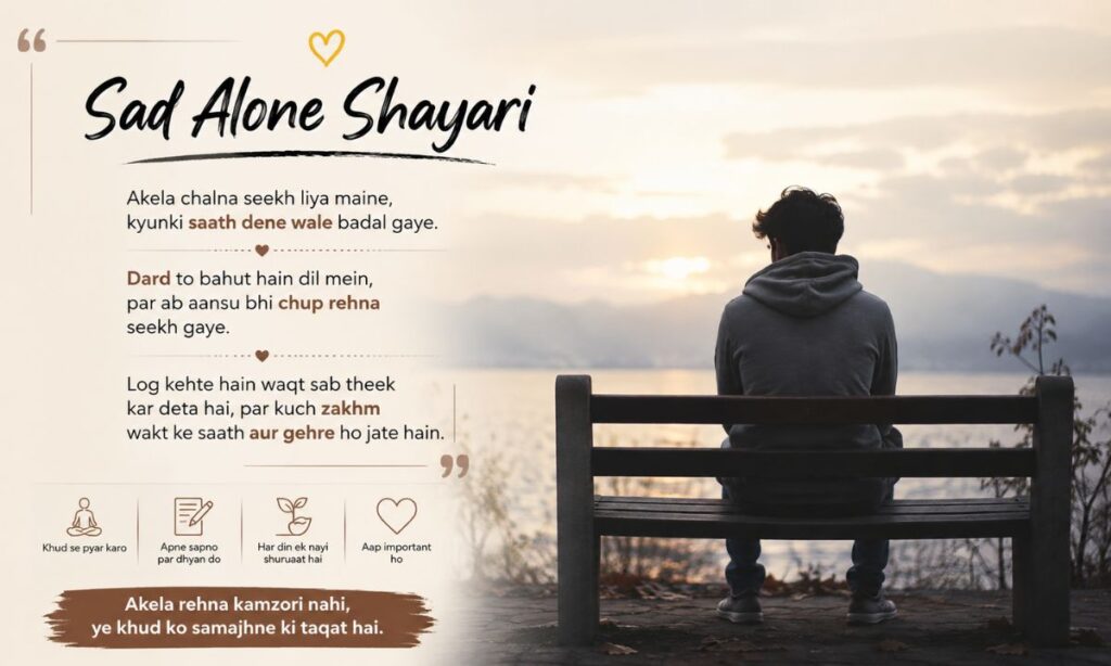 Sad Alone Shayari