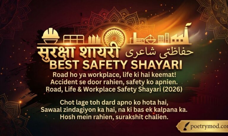 Safety Shayari