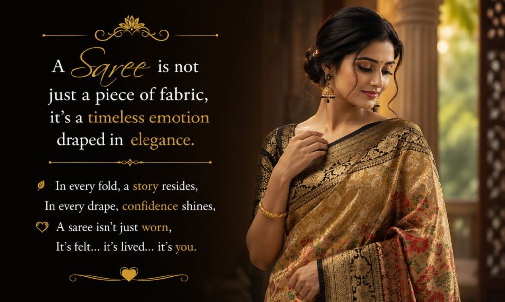 Saree shayari english