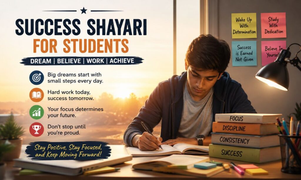 Success Shayari for Students