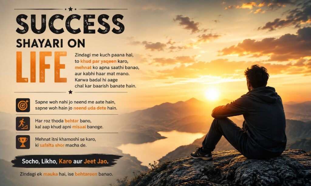 Success Shayari on Life