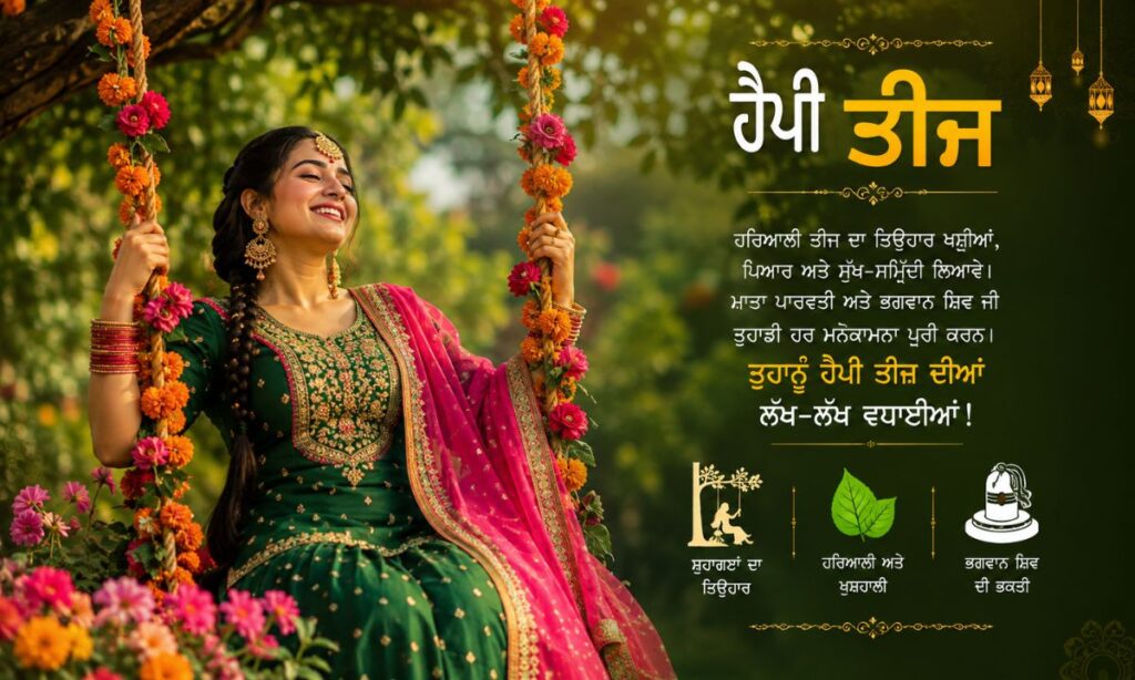 Teej Shayari in Punjabi