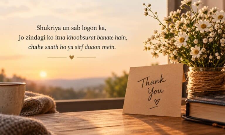 Thank You Shayari