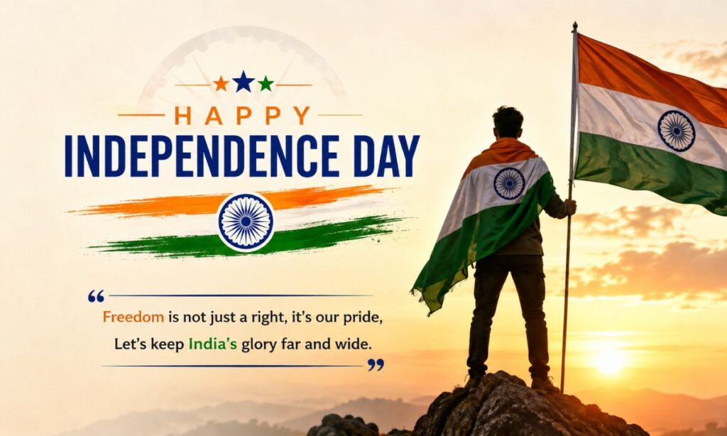 Two-Line Independence Day Shayari in English