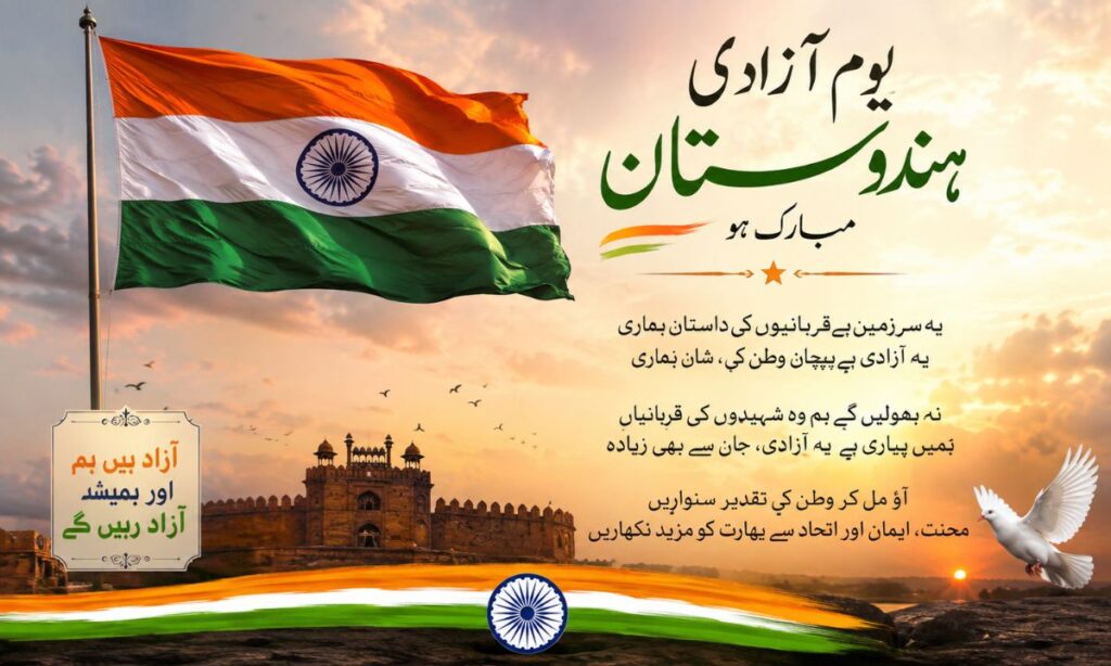 Urdu Shayari on Independence Day of India