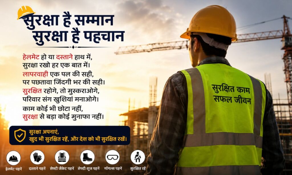 Work Safety Shayari in Hindi