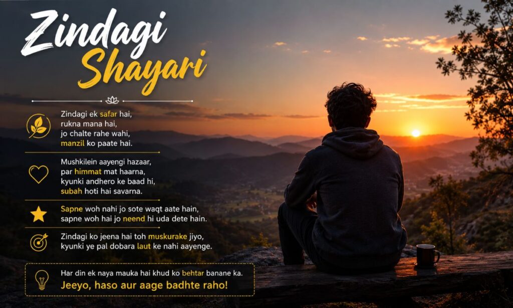 Zindagi Shayari