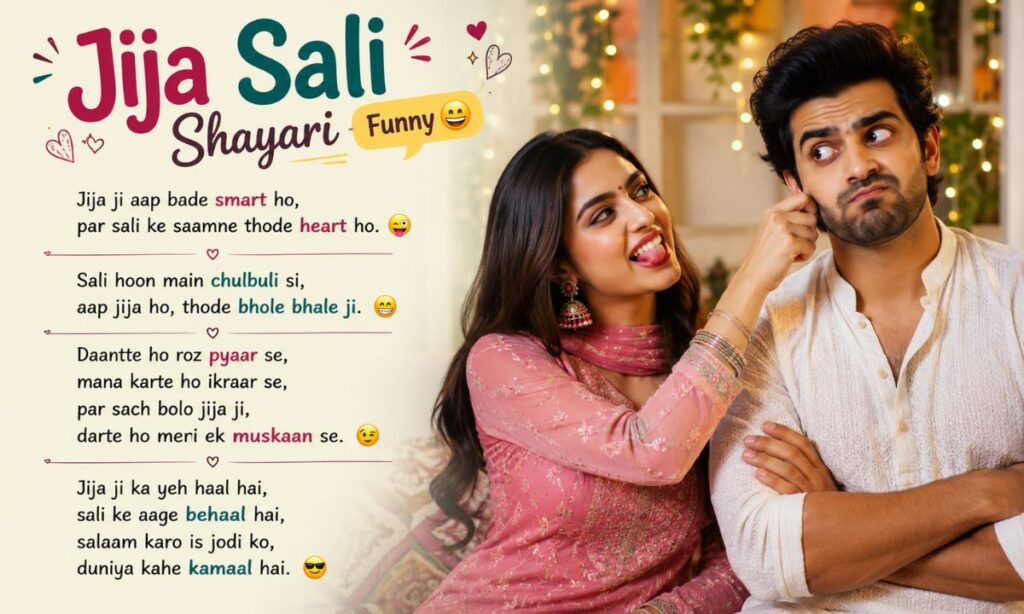 jija sali shayari funny