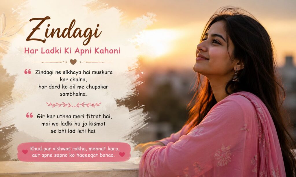 zindagi shayari for girl