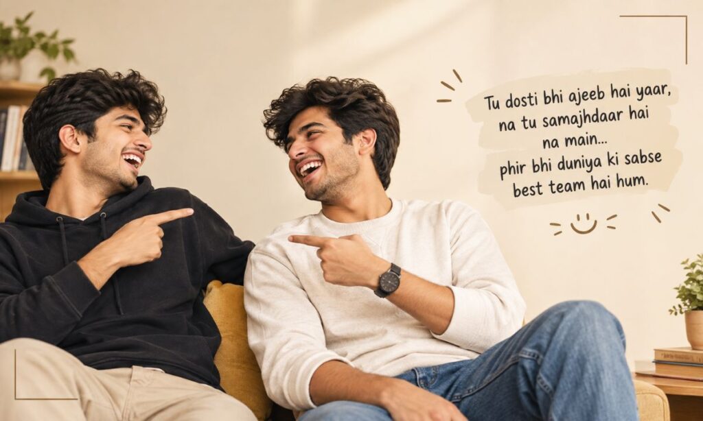 2 Line Funny Shayari for Best Friend