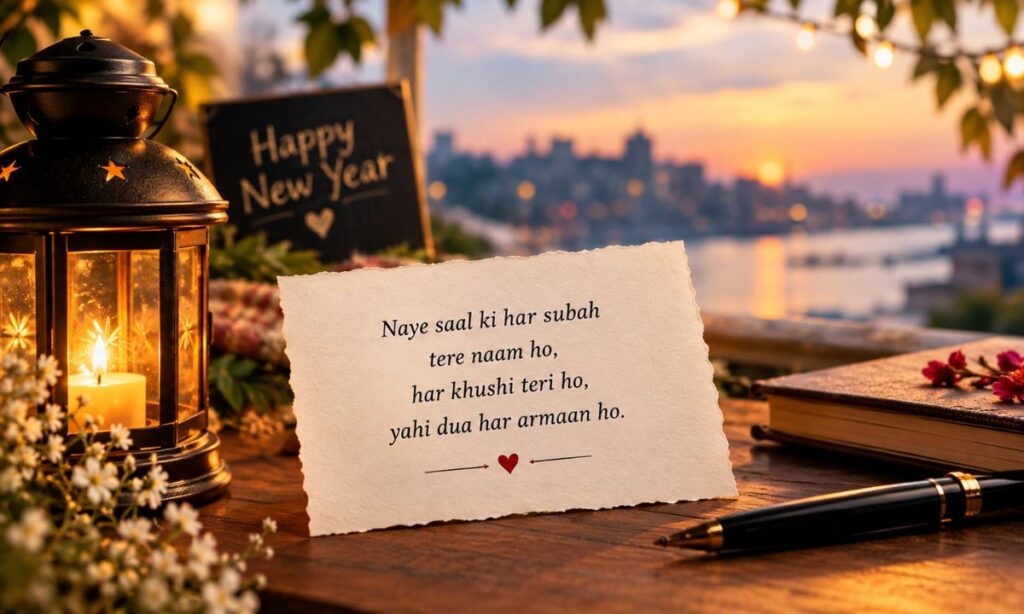 2 Line New Year Shayari in Hindi