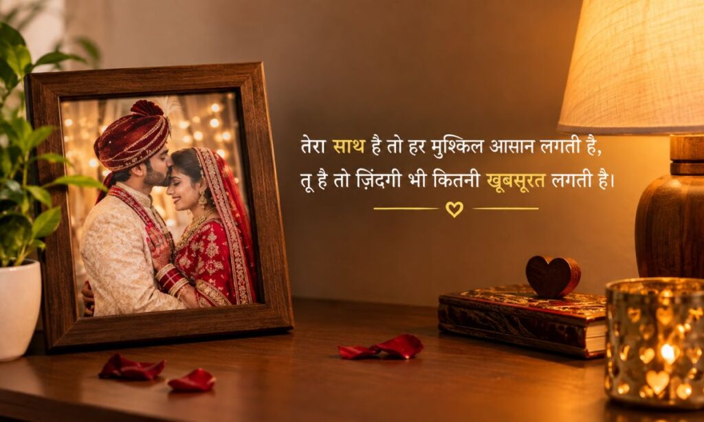 2 line Shayari for Husband Wife in Hindi