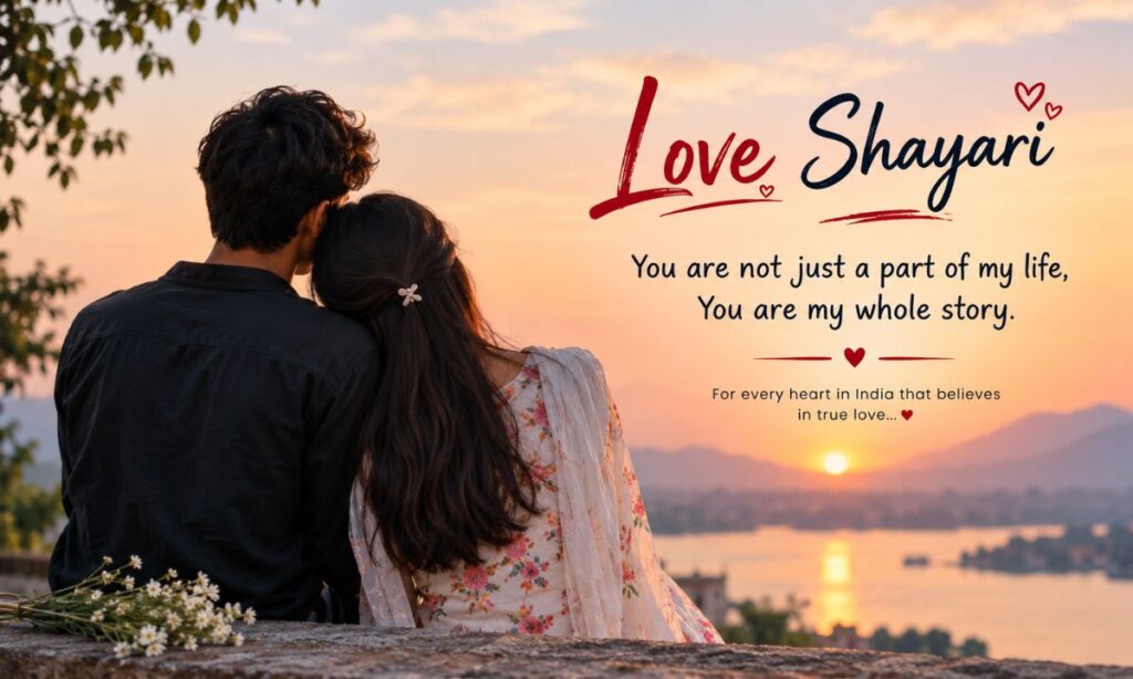 2 line love Shayari in English