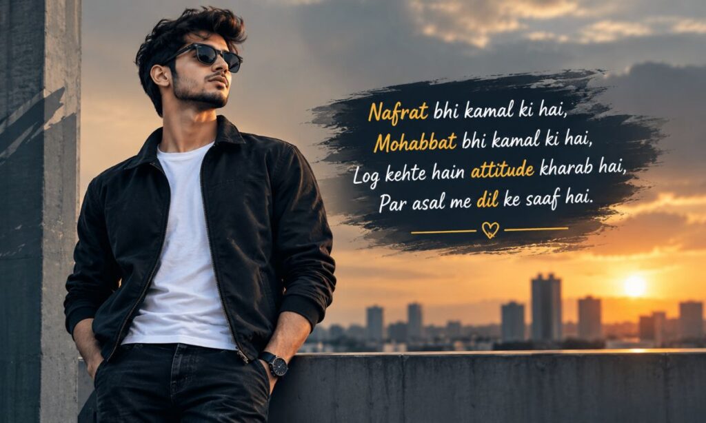 Attitude hate love shayari for boy
