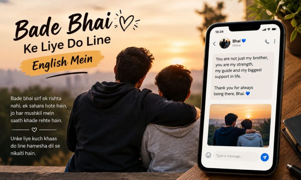 Bade bhai english status message phone