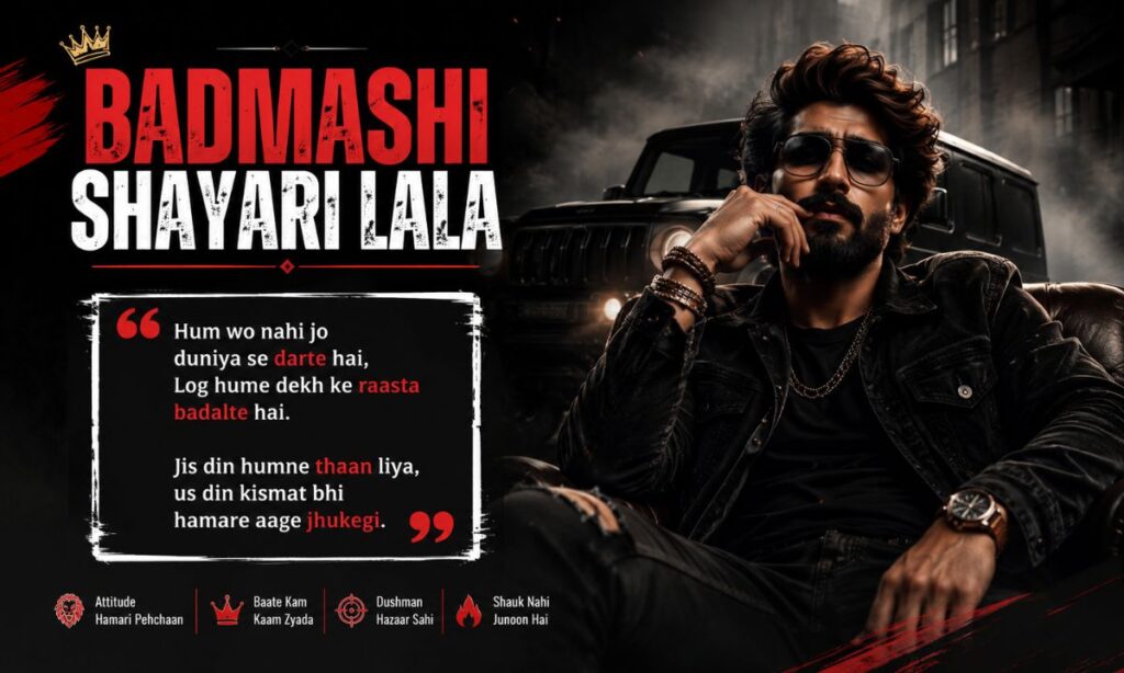 Badmashi Shayari lala