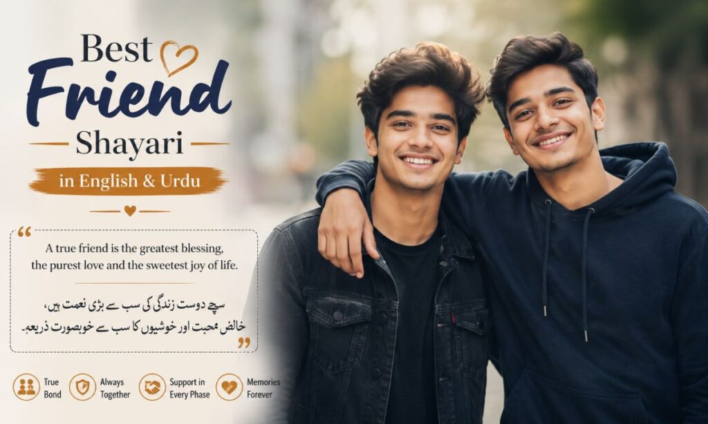 Best Friend Shayari in English Urdu
