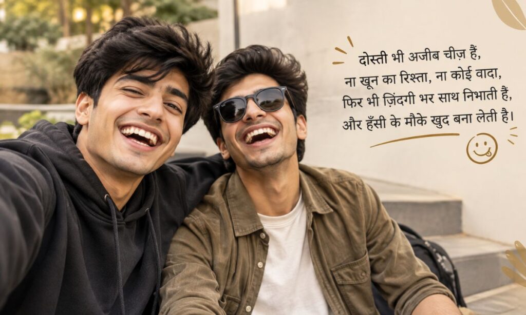 Best Funny Friendship Shayari in Hindi