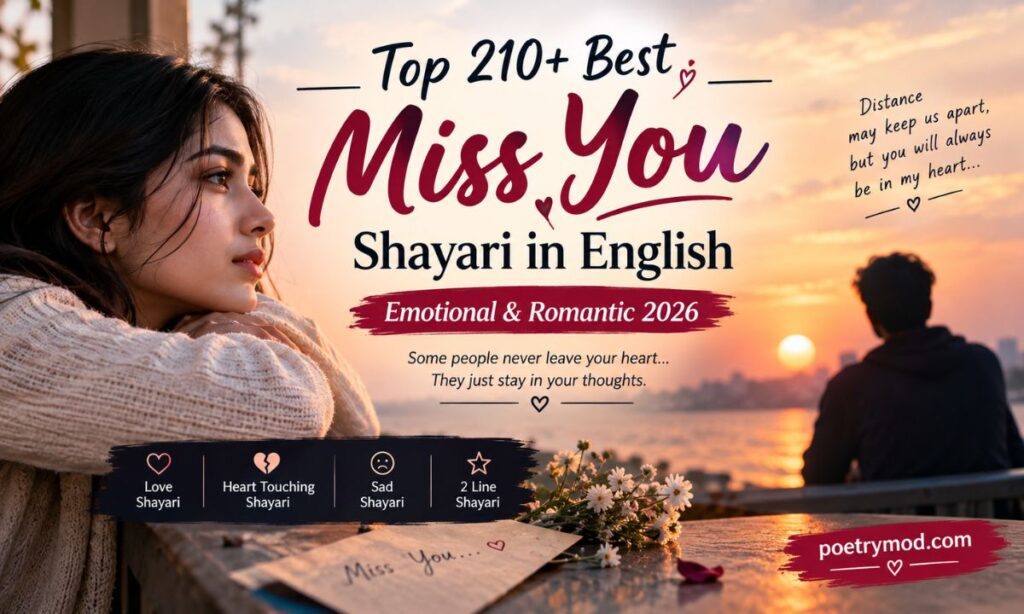 Best Miss You Shayari