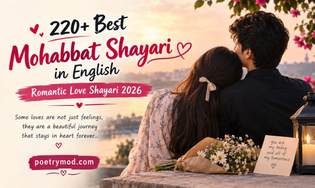 Best Mohabbat Shayari in English