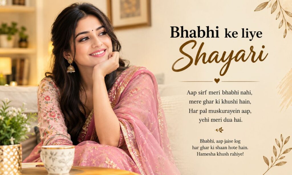 Bhabhi ke liye Shayari in English