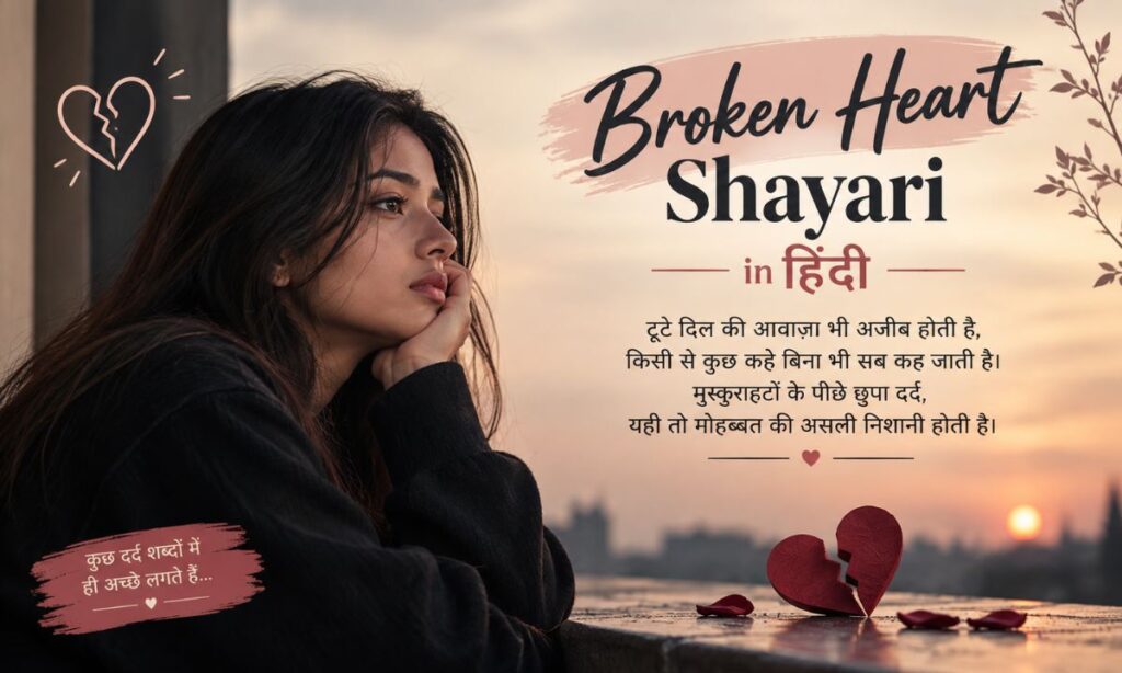 Broken Heart Shayari in Hindi