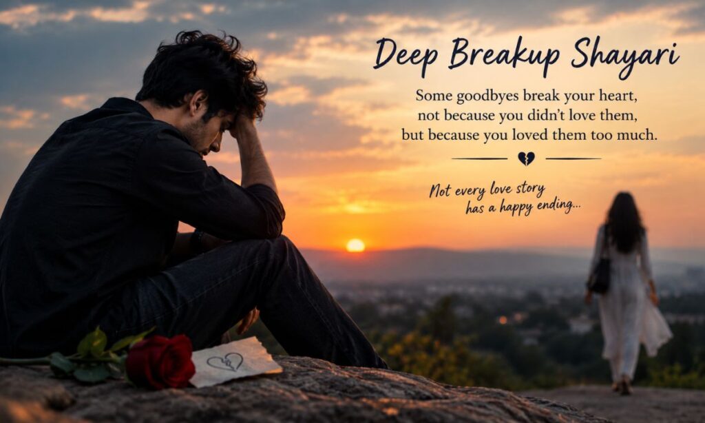 Deep Breakup Shayari in English