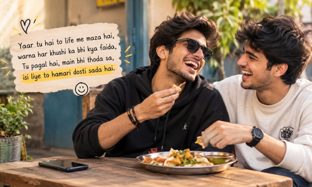 Dosti Funny Shayari 2 Line