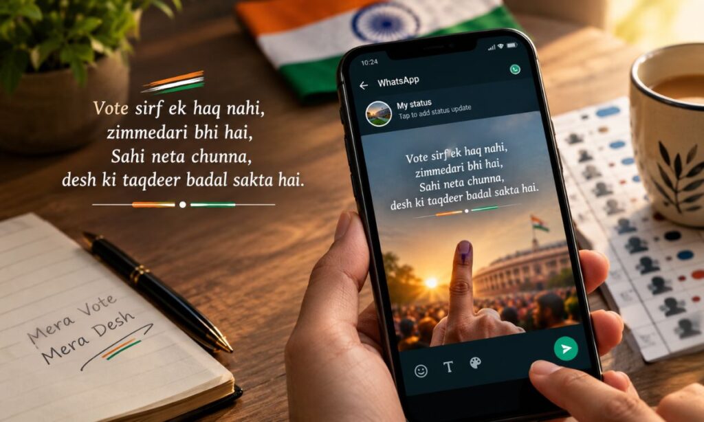 Election Shayari in Hindi चुनाव शायरी स्टेटस