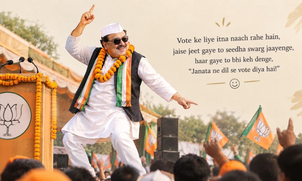 Election funny shayari