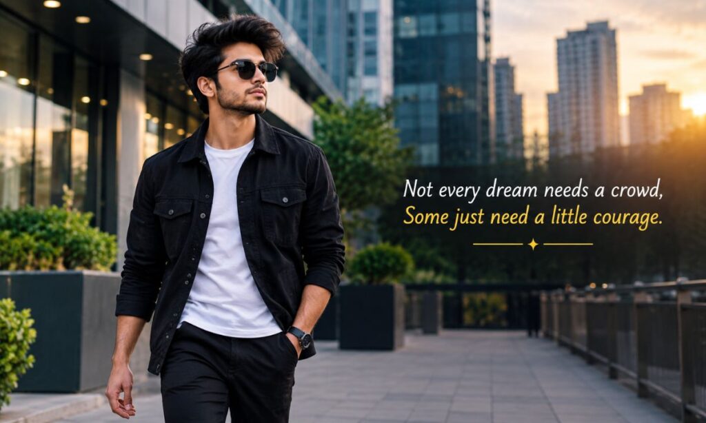 English Poetry Two Lines Attitude