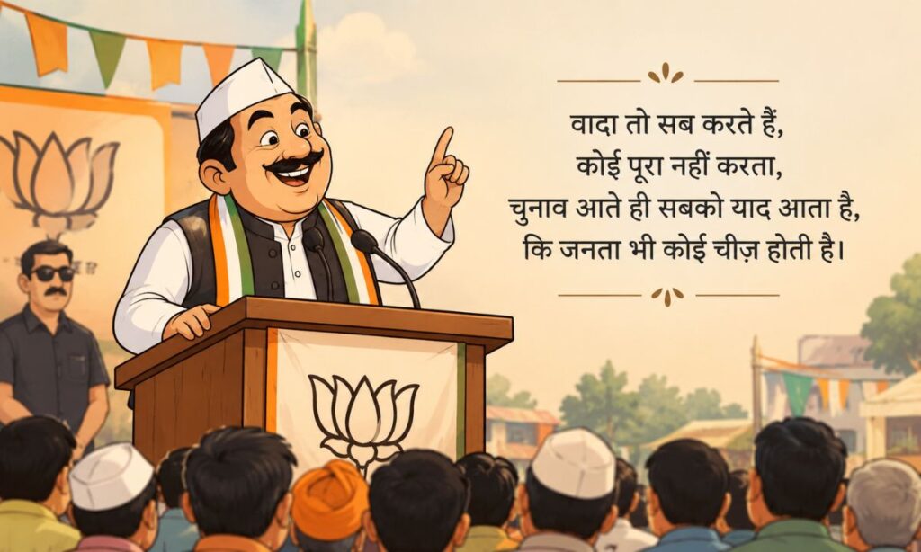 Funny Election shayari in hindi