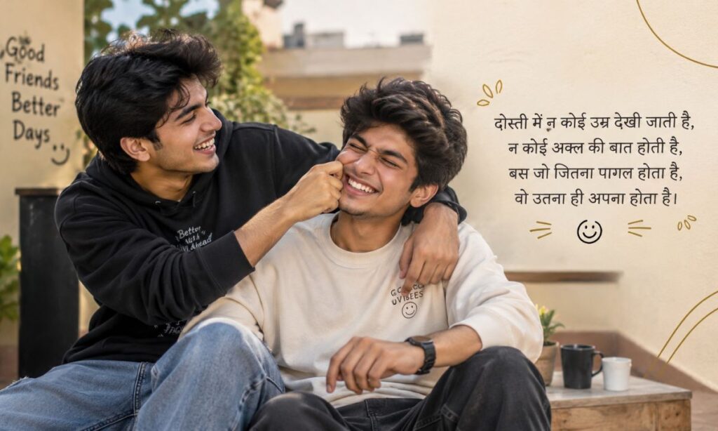 Funny Friendship Shayari in Hindi
