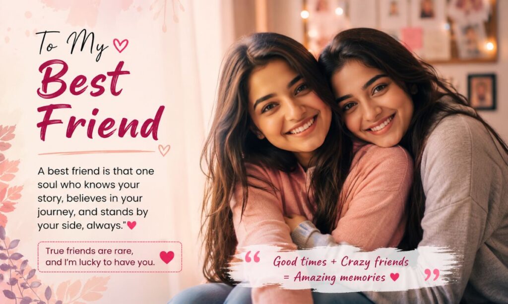 Girl Best Friend Shayari in English