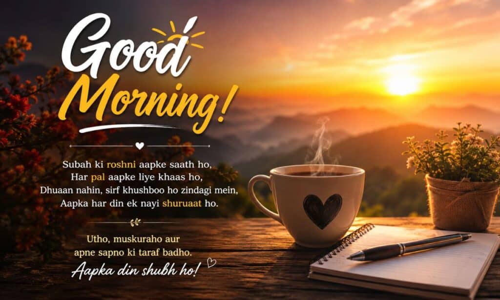 Good Morning Shayari for WhatsApp