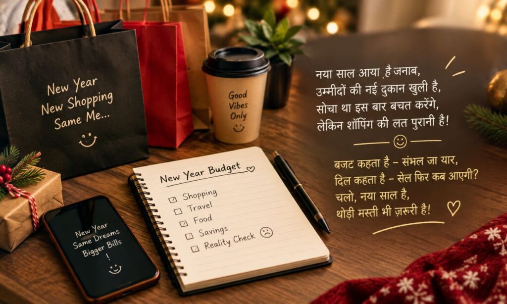 Happy New Year Funny Shayari in Hindi