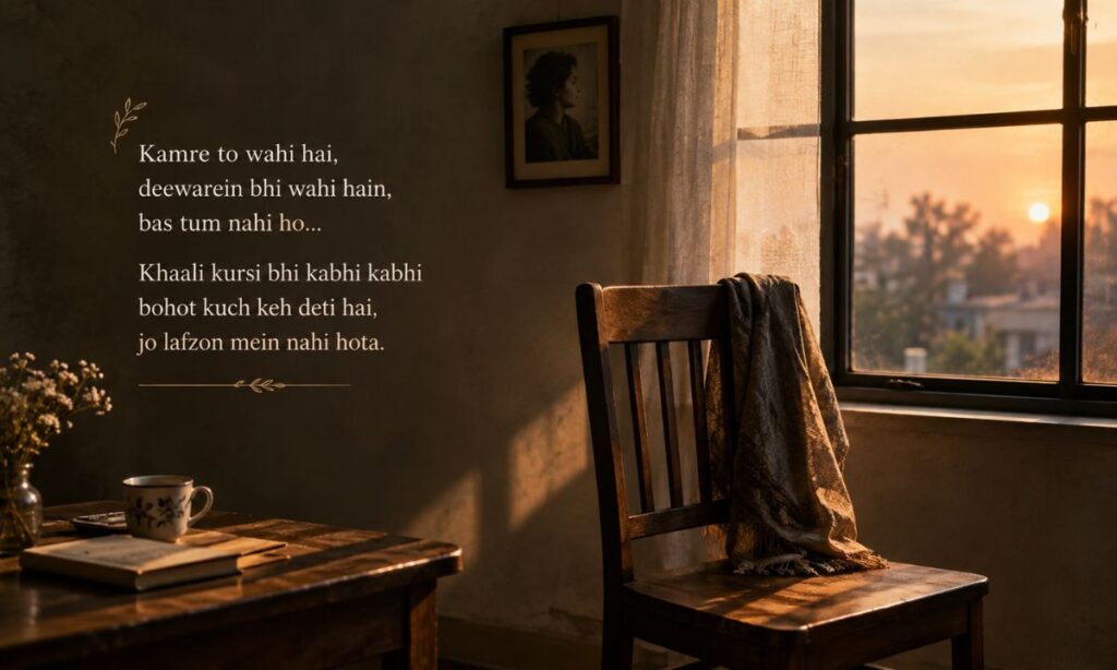 Heart touching Gulzar shayari in Hindi image