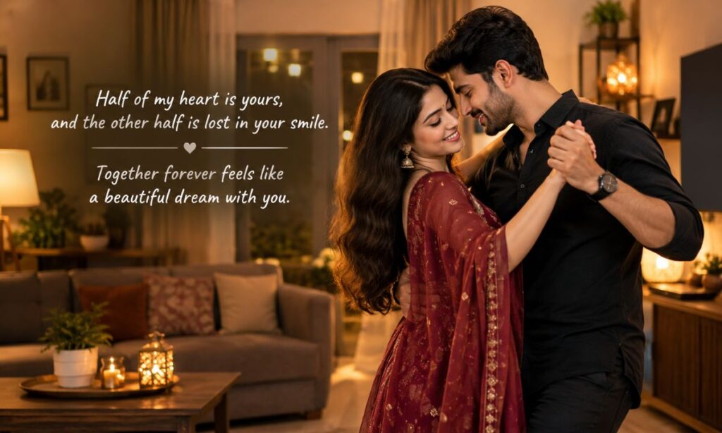 Husband Wife Romantic Shayari in English