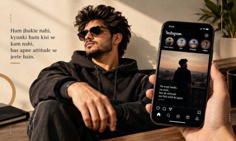 Latest Attitude Instagram Shayari Best Bold Captions