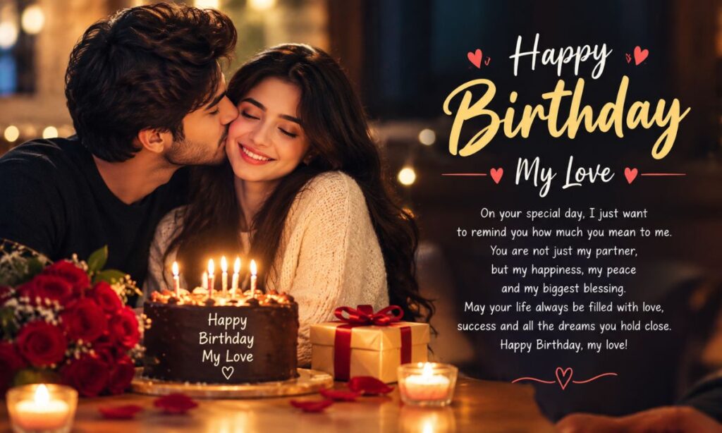 Love Birthday Shayari in English