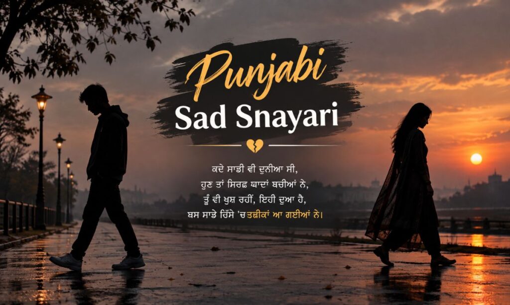 Love sad shayari Punjabi separation