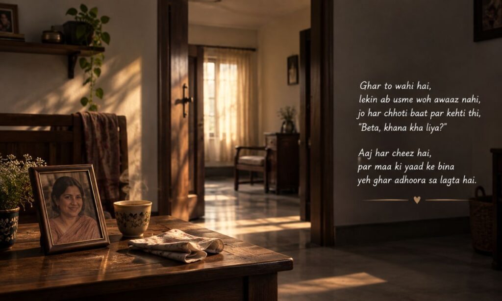 Maa Ke Bina Shayari